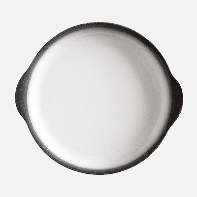 Set of 4 Granite Medium Plates with Handles by Maxwell & Williams