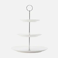 Diamond Round Cake Stand by Maxwell & Williams