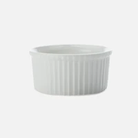 Set of 6 White Basics Ramekins by Maxwell & Williams - 12 cm