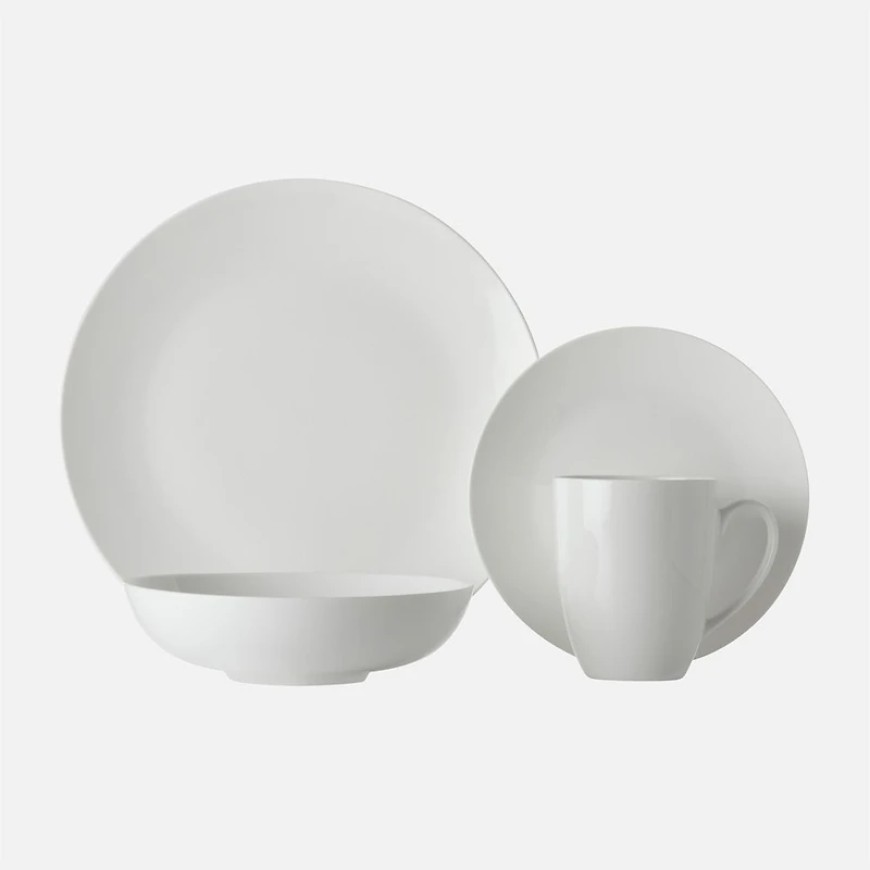 Ensemble de vaisselle « Fitzrovia » coupe 16 pièces