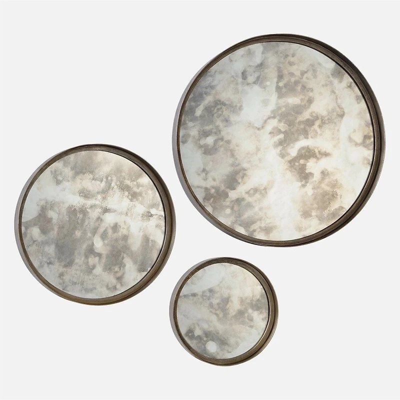 Set of 3 Shire Mirrors