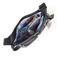 Sac à bandoulière « On Track » - gris argenté