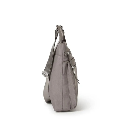 Sac à bandoulière « On Track » - gris argenté