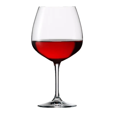 Set of 6 SensisPlus Vino Nobile Burgundy Glasses