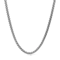 Luenzo Box Link Chain 24" Necklace