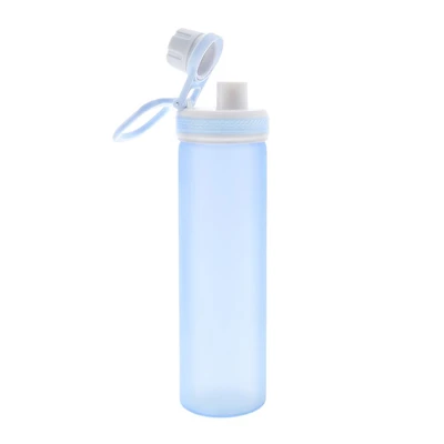 PuroAqua Glass Water Bottles, Set of 2