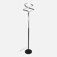 Aashi Lampe de plancher  - Noir