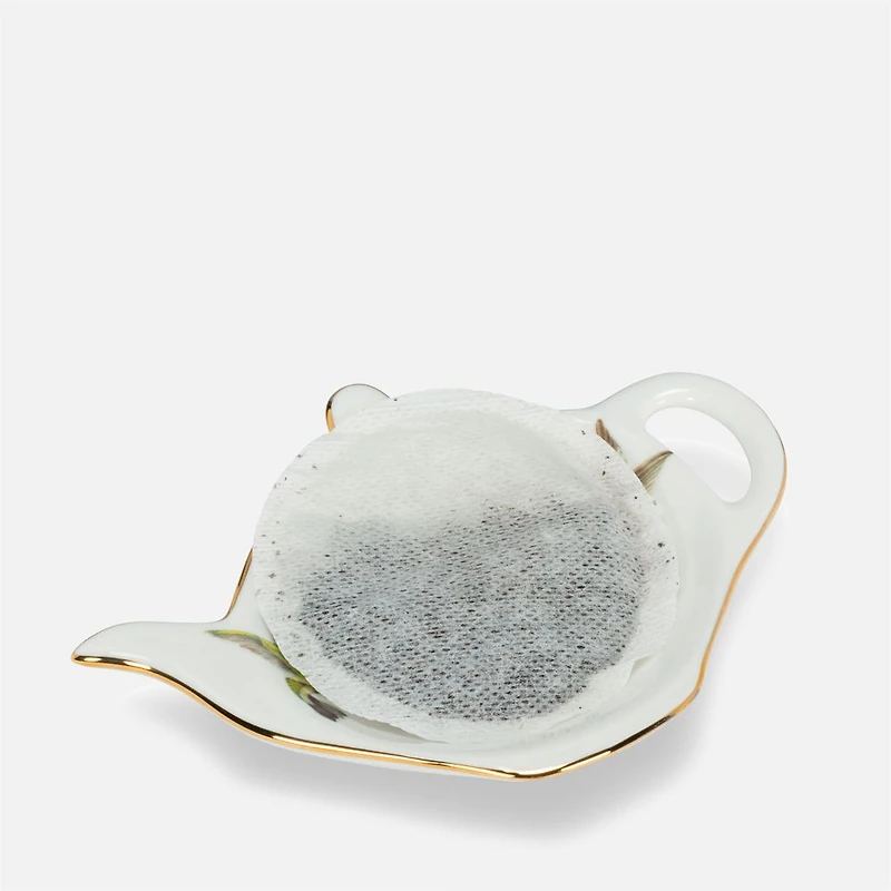 Hummingbird Tea Bag Plate