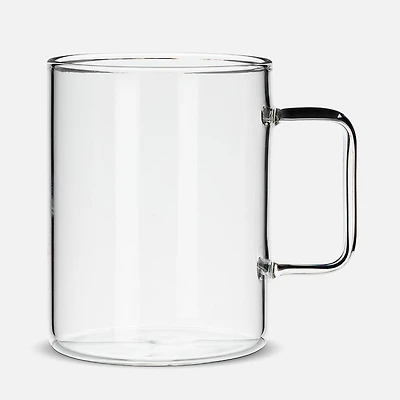Straight-Sided Modern Mug - Clear