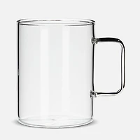 Straight-Sided Modern Mug - Clear