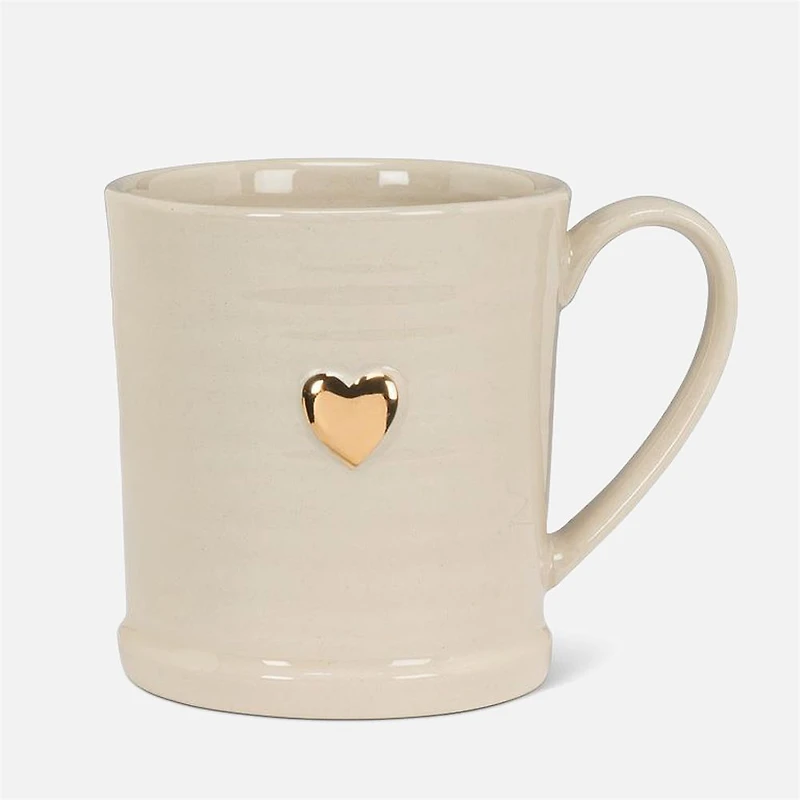 Tasse à bordure avec coeur