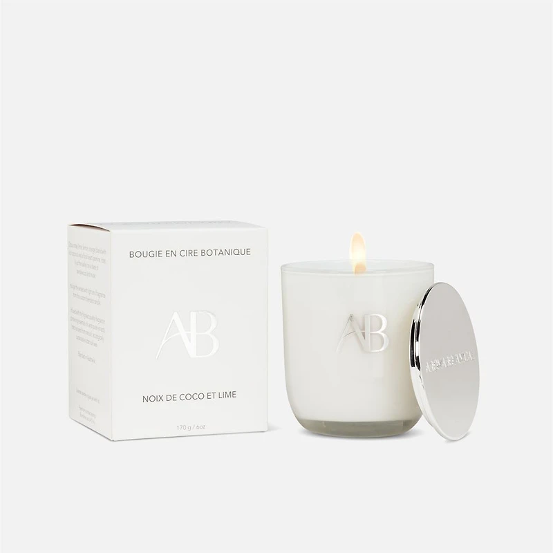 Petite bougie, noix de coco/citron vert - 6 oz