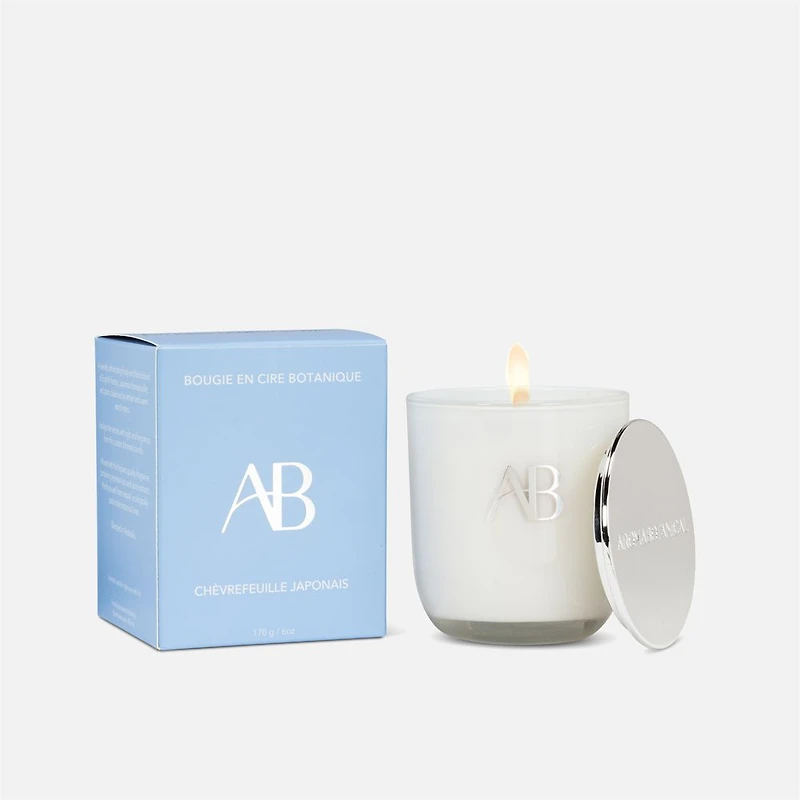 Petite bougie, chèvrefeuille japonais - 6 oz