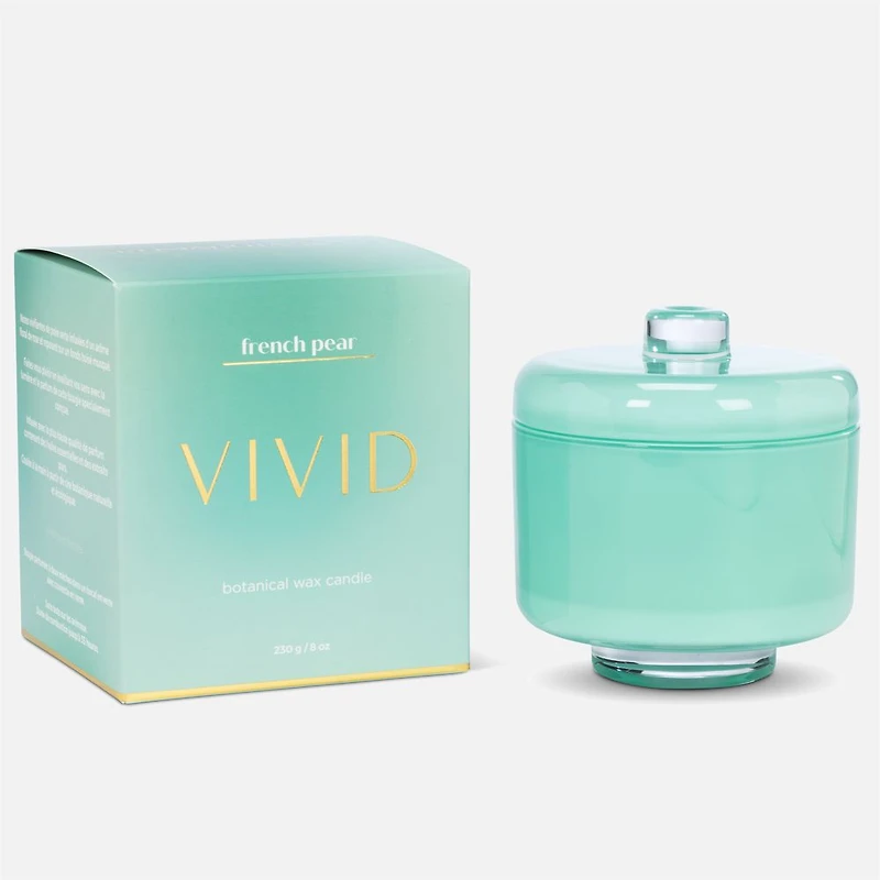 French Pear Candle in Pedestal Jar - 8oz