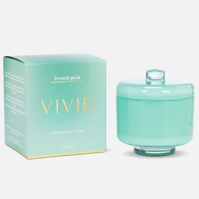 French Pear Candle in Pedestal Jar - 8oz