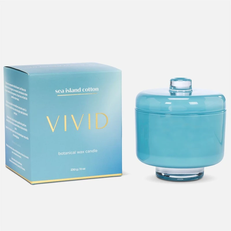 Sea Island Cotton Candle in Pedestal Jar 8oz
