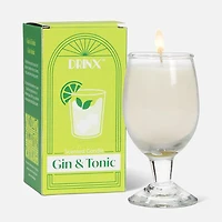 Gin & Tonic Cocktail Candle - 3.5"