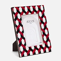 Cadre en mosaïque rouge - 6,5 x 8,5 po