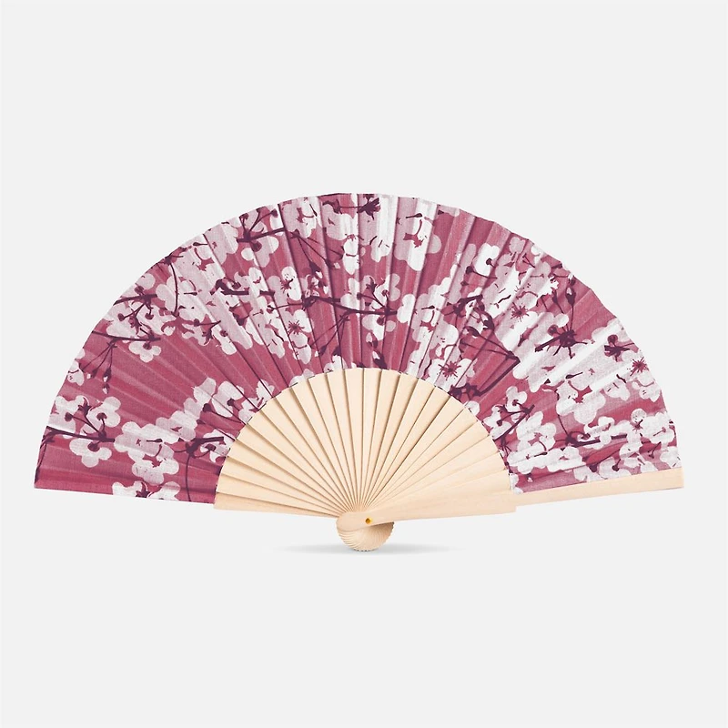 Cherry Blossom Hand Fan