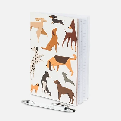 Multi Dogs Lined Notebook
