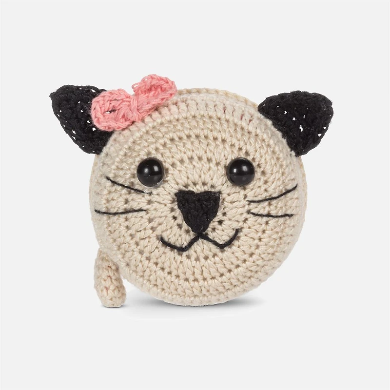 Cat Face Measuring Tape - 2.5" D