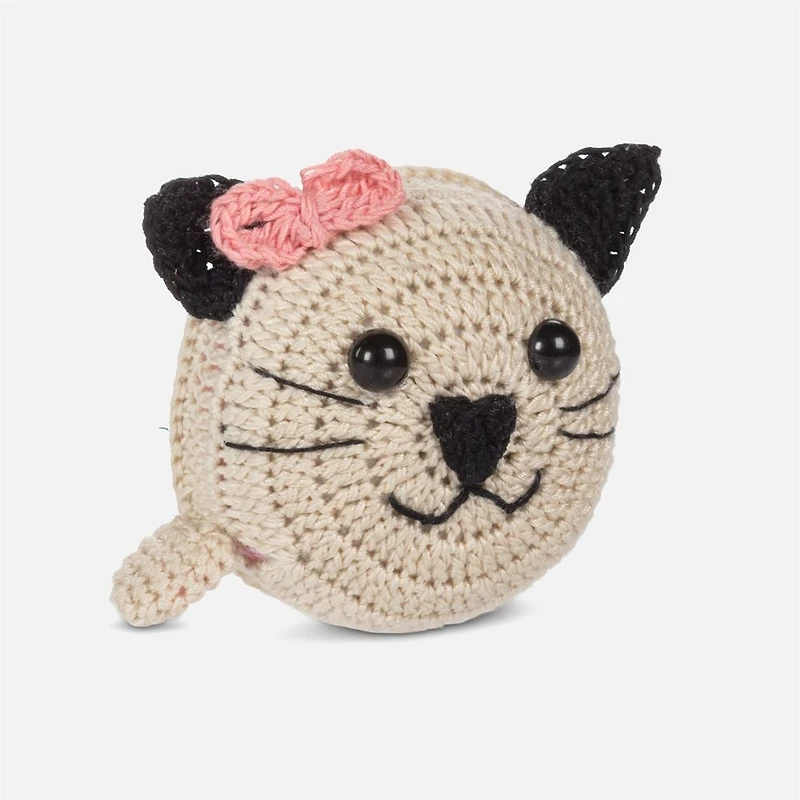 Cat Face Measuring Tape - 2.5" D