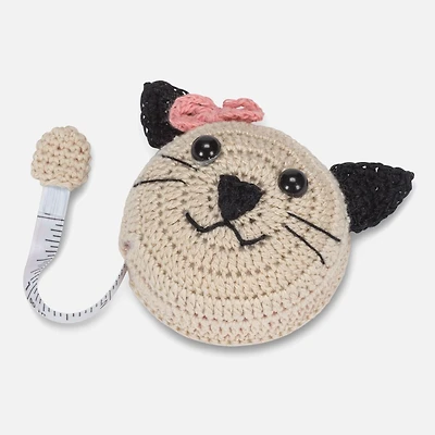 Cat Face Measuring Tape - 2.5" D