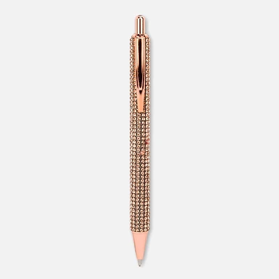 Rhinestone Pen - Rose Gold