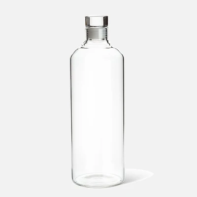 Classic Clear Bottle with Stopper, 10"