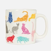 Tasse chats mouchetés « jumbo » - 18 oz