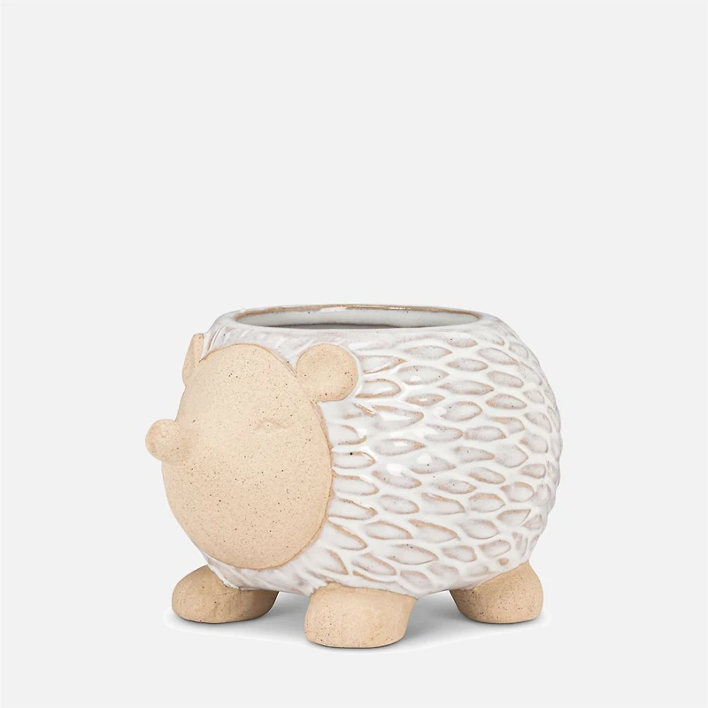 Cache-pot hérisson