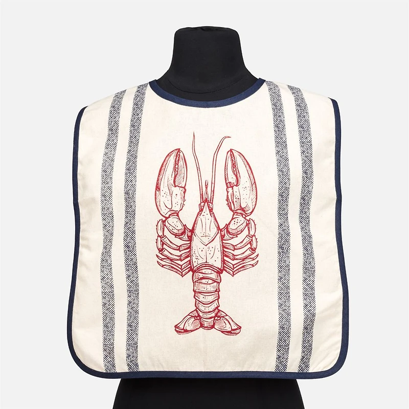 Striped Lobster Bib