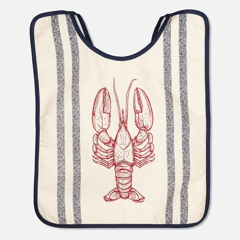 Striped Lobster Bib