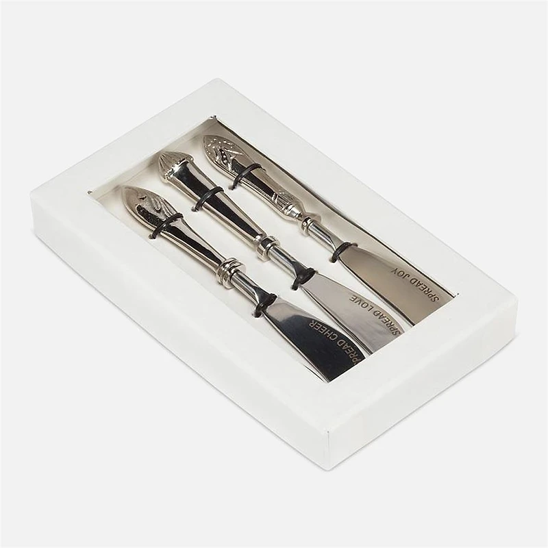 Festive Cheer Paté Spreaders, Set of 4
