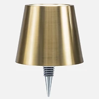 Bouchon à bouteille lampe DEL - Or