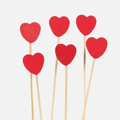 Heart Picks, 100 Pieces