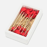 Heart Picks, 100 Pieces