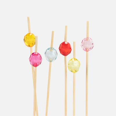 Colourful Ball Picks, 100 Pieces