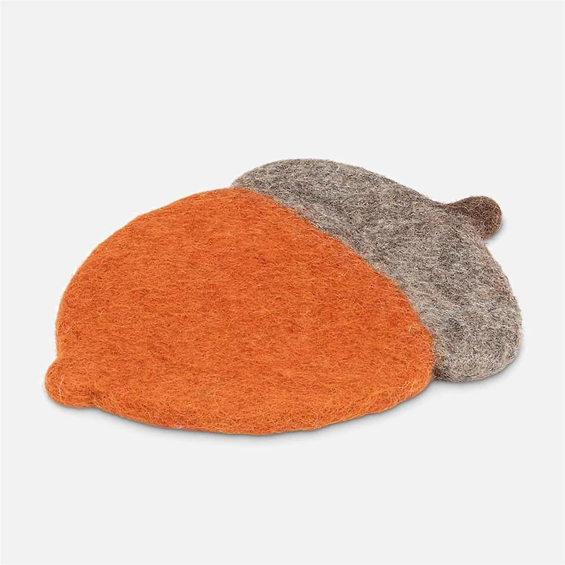 Acorn Trivet - Orange/Brown