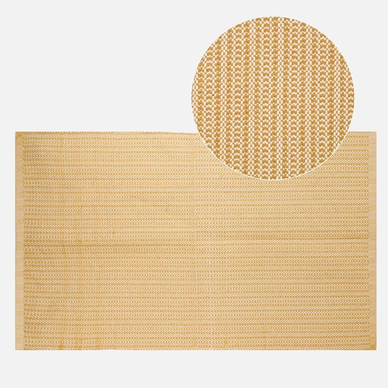 Accent Rug, Weave Motif - Yellow