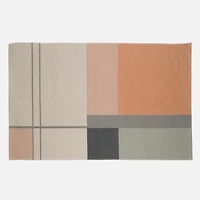 Accent Rug - Multi color Shapes 
