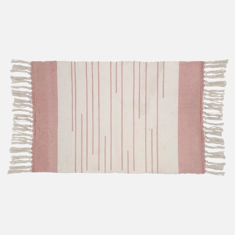 Accent Rug, Stripe with Fringe 