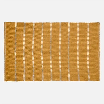 Accent Rug, Weaved Stripe Motif