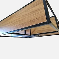 Adeline Shelf - Black / Brown