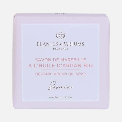 Plantes & Parfums Marseille Soap - 100g, Jasmine Flower