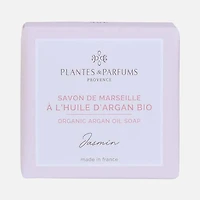 Plantes & Parfums savon de marseille - 100g, fleur de jasmin