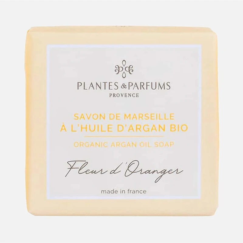 Plantes & Parfums savon de marseille - 100g, Fleur d'oranger