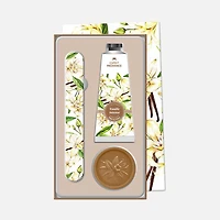 Hand Cream, Nail File and 25 g Soap Gift Set - Vanilla