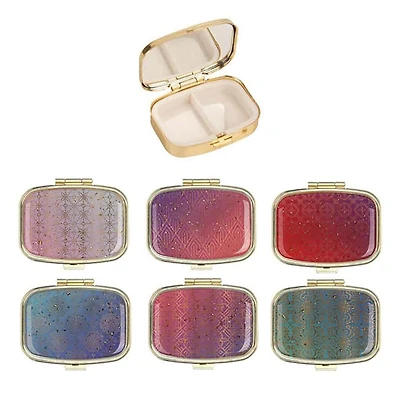 Pocket Pillbox Retangle - Assorted