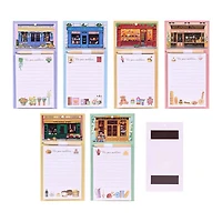 Magnetic Memo Pad with Pencil, 60 pages - Assorted
